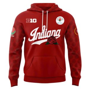 Indiana Hoosiers Football Helmet 2026 Rose Bowl Hoodie 1 Indiana Hoosiers Football Helmet 2026 Rose Bowl Hoodie