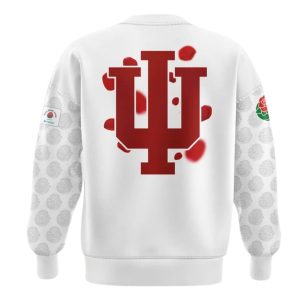 Indiana Hoosiers football helmet 2026 Rose Bowl Sweatshirt 3 Indiana Hoosiers football helmet 2026 Rose Bowl Sweatshirt 3