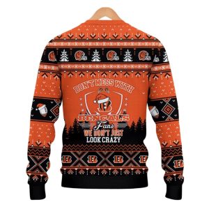 Ja'Marr Chase Don't Mess With Bengals Fan Christmas Ugly Sweater 2 Ja'Marr Chase Don't Mess With Bengals Fan Christmas Ugly Sweater 2