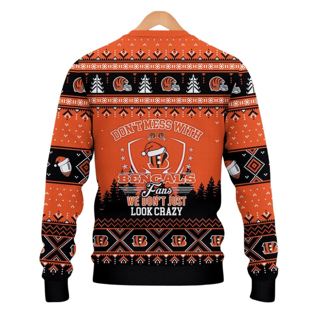 Ja’Marr Chase Don’t Mess With Bengals Fan Christmas Ugly Sweater Ja’Marr Chase Don’t Mess With Bengals Fan Christmas Ugly Sweater