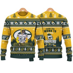 Jaire Alexander Packers For Life Christmas Ugly Sweater