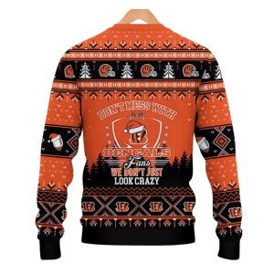 Joe Mixon Don't Mess With Bengals Fan Christmas Ugly Sweater 2 Joe Mixon Don't Mess With Bengals Fan Christmas Ugly Sweater 2