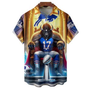 Josh Allen Bills Football Hawaiian Shirt