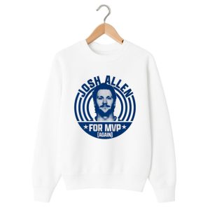 Josh Allen for MVP Again Shirt 1 white 2
