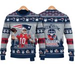 Mac Jones I Am A Die Hard Patriots Fan Christmas Ugly Sweater