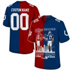 Mendoza Jones Hoosiers On Saturday Colts On Sundays Jersey