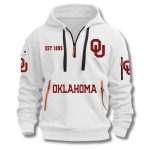 Oklahoma Hoosiers EST 1895 Quarter Zip Hoodie