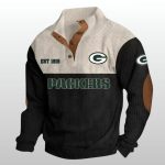 Packers Football EST 1919 Stand-Up Collar Sweatshirt
