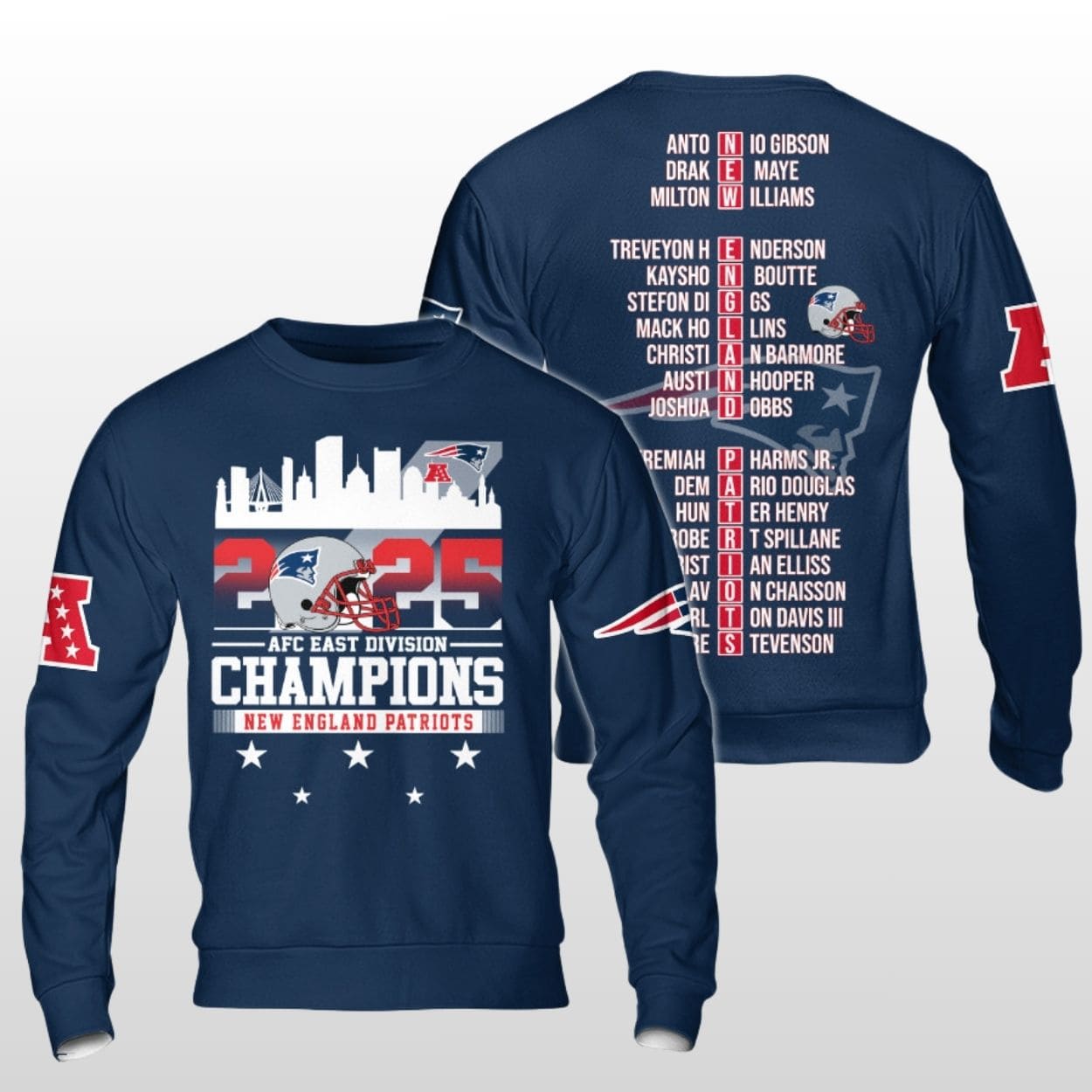 Patriots 2025 AFC East Division Champions Shirt Patriots 2025 AFC East Division Champions Shirt