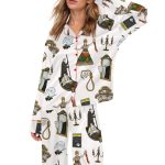 Phantom Of The Opera Musical Satin Pajama Set