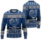 Real Women Love Football Smart Women Love The Colts Ugly Christmas Sweater