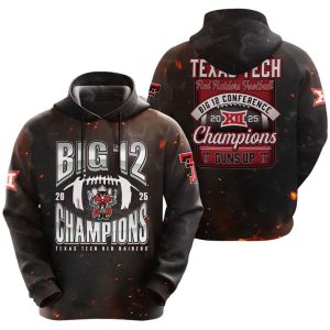Red Raiders Big 12 Conference Champions 2025 Shirt 1