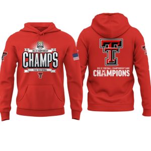 Red Raiders Football Big 12 Champions 2025 Shirt 1