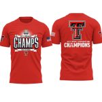 Red Raiders Football Big 12 Champions 2025 Shirt