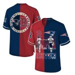 Red Sox Ortiz And Patriots Brady Boston Jersey