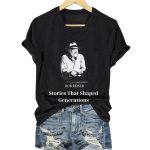 Rob Reiner Stories That Shaped Generations Print V Neck T-shirt
