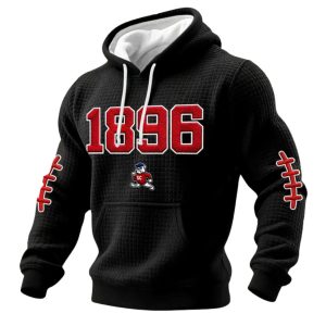 SC State Bulldogs 1896 Print Waffle Hoodie 3