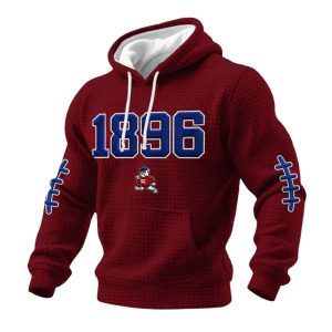SC State Bulldogs 1896 Print Waffle Hoodie