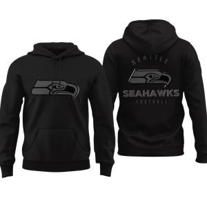 Seahawks 2025 Back In Black Limited Edition Hoodie