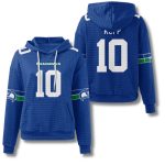 Seahawks Cooper Kupp 10 Waffle Hoodie