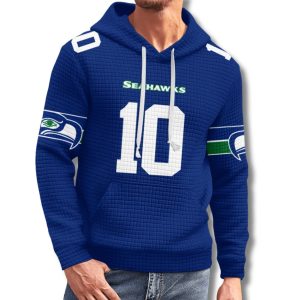 Seattle Seahawks Cooper Kupp 10 Waffle Hoodie