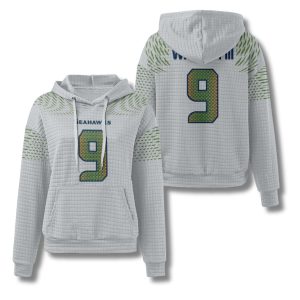 Seahawks Walker III 9 Waffle Hoodie 1 Seattle Seahawks Walker III 9 Waffle Hoodie 2
