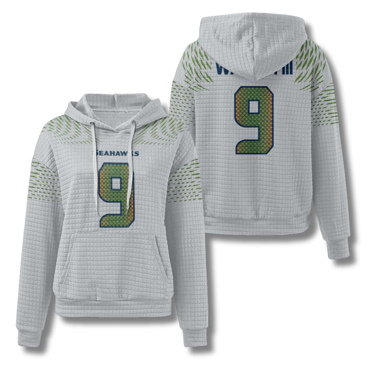 Seahawks Walker III 9 Waffle Hoodie Seahawks Walker III 9 Waffle Hoodie