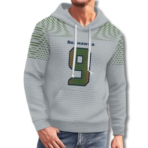 Seahawks Walker III 9 Waffle Hoodie 4 Seattle Seahawks Walker III 9 Waffle Hoodie 3