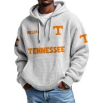 Tennessee EST 1891 College Football Half Zip Waffle Hoodie