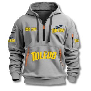 Toledo Football EST 1917 Quarter Zip Hoodie 3