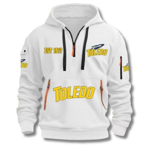 Toledo Football EST 1917 Quarter Zip Hoodie