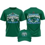 Tulane Green Wave 2025 American Conference Champions Two-Sided Shirt