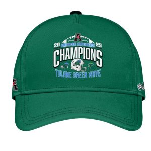 Tulane Green Wave 2025 American Conference Champions Two Sided Shirt 2