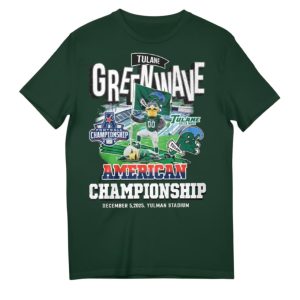 Tulane Green Wave American Championship December 5 2025 Shirt