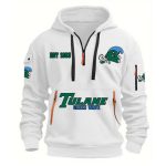 Tulane Green Wave EST 1893 Quarter Zip Hoodie