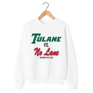 Tulane Vs No Lane T Shirt 1 white 2