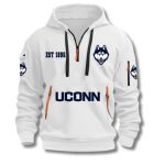 Uconn Football EST 1896 Quarter Zip Hoodie