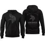 Vikings 2025 Back In Black Limited Edition Hoodie