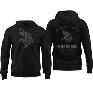 Vikings 2025 Back In Black Limited Edition Hoodie 2