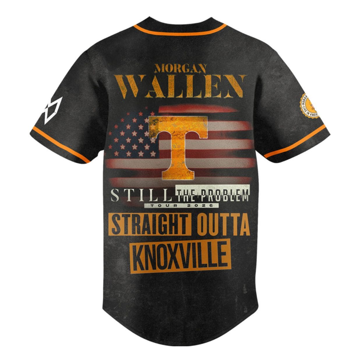 Volunteers Morgan Wallen Still The Problem Tour 2026 Jersey Volunteers Morgan Wallen Still The Problem Tour 2026 Jersey