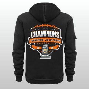 Volunteers Music City Bowl Champions 2025 Quarter Zip Hoodie 2 Volunteers Music City Bowl Champions 2025 Quarter Zip Hoodie 1
