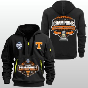 Volunteers Music City Bowl Champions 2025 Quarter Zip Hoodie 2