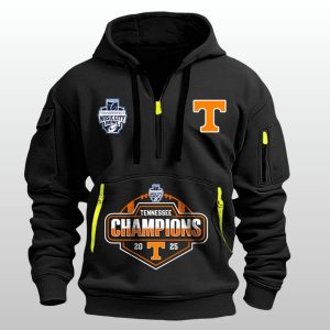 Volunteers Music City Bowl Champions 2025 Quarter Zip Hoodie 1 Volunteers Music City Bowl Champions 2025 Quarter Zip Hoodie