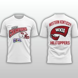 Western Kentucky Football 2025 New Orleans Bowl Champions Shirt