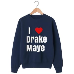 Will Campbell I Love Drake Maye Shirt 1 navy 2