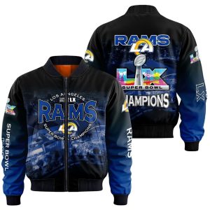 2026 Los Angeles Rams LX Champions Commemorative Jacket