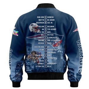2026 New England Patriots LX Champions Commemorative Jacket 2