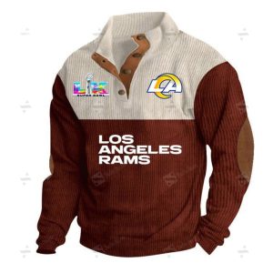 2026 Rams LX Stand up Collar Sweatshirt 4