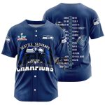 2026 Seattle Seahawks LX Champions Baseball Jersey