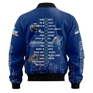 2026 Seattle Seahawks LX Champions Commemorative Jacket 2 2026 Seattle Seahawks LX Champions Commemorative Jacket 2